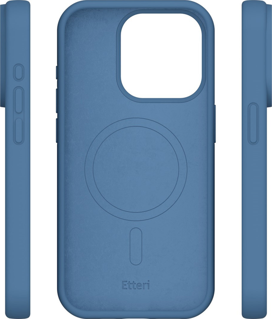 Etui plecki Etteri Silicone Mag do Apple iPhone 13 Dark Blue (5907457790124) - obraz 4