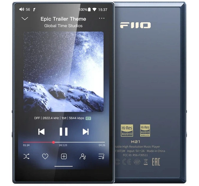 Аудиоплеер FiiO M21 Dark Blue – фото, отзывы, характеристики в