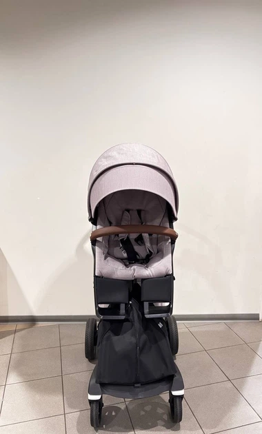 Коляска Stokke Xplory V6 (прогулка) (Brushed Lilac) с коричневою