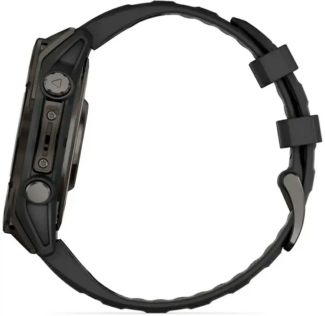 Смарт-часы Garmin Fenix 8 47mm Solar Sapphire Carbon Gray DLC Titanium w. Black/Pebble Gray S. Band (010-02906-10) - изображение 7