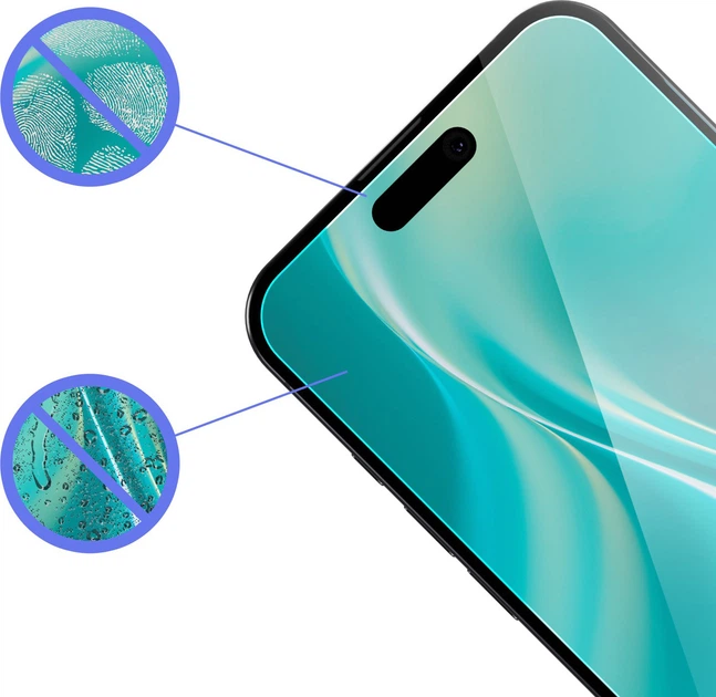 Захисне скло Etteri Hybrid Glass для Apple iPhone 16 Pro Max (5907504515762) - зображення 4