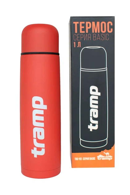 Термос TRAMP Basic 1 л. Червоний (UTRC-113-red) (TRC-113-red) - Фото 3 Термос TRAMP Basic 1 л. Червоний (UTRC-113-red) (TRC-113-red) - зображення 3