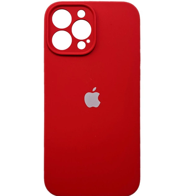 Чехол Fiji Silicone Case Full Camera для Apple iPhone 13 Pro Max бампер накладка с защитой камеры Dark Red - Фото 1 Чехол Fiji Silicone Case Full Camera для Apple iPhone 13 Pro Max бампер накладка с защитой камеры Dark Red - изображение 1