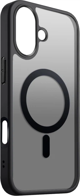 Etui plecki Etteri Matt Mag do Apple iPhone 17 Black/Transparent (5907504556758) - obraz 2