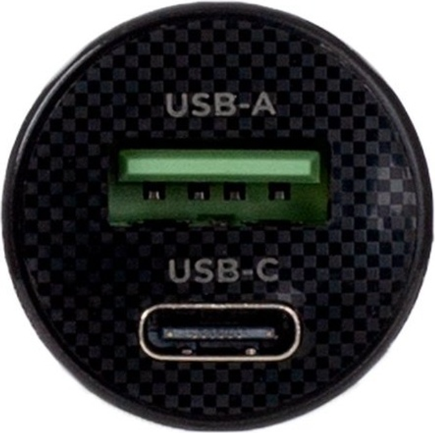 Ładowarka samochodowa Standart USB-A + USB-C 20 W Black (GT-ZJ21 BLACK) - obraz 2