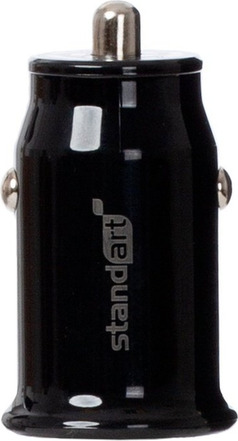 Ładowarka samochodowa Standart USB-A + USB-C 20 W Black (GT-ZJ21 BLACK) - obraz 3
