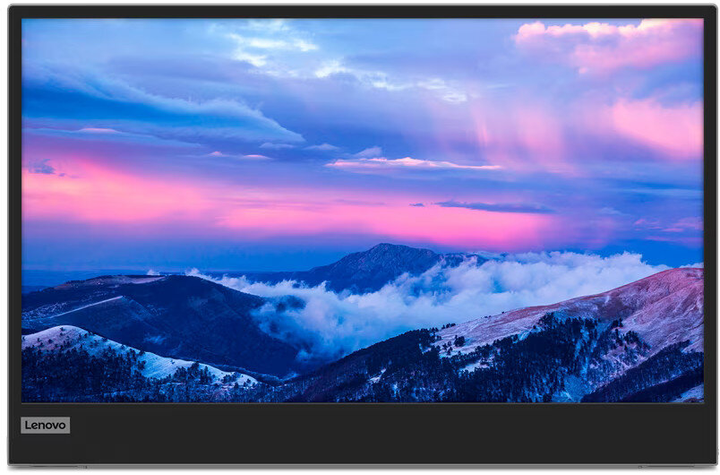 Monitor 15.6" Lenovo L15 LEN66E4UAC - obraz 1