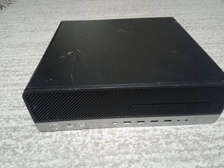 ПК Б-класс HP EliteDesk 800 G3 SFF / Intel Core i3-6100 (2 (4) ядра по 3.7 GHz) / 4 GB DDR4 / 240 GB SSD / Intel HD Graphics 530 б/у - изображение 2