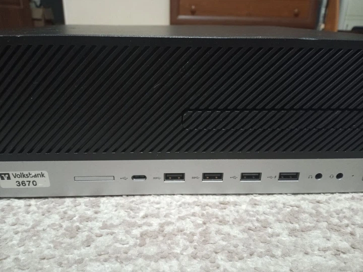 ПК Б-класс HP EliteDesk 800 G3 SFF / Intel Core i3-6100 (2 (4) ядра по 3.7 GHz) / 4 GB DDR4 / 240 GB SSD / Intel HD Graphics 530 б/у - изображение 3