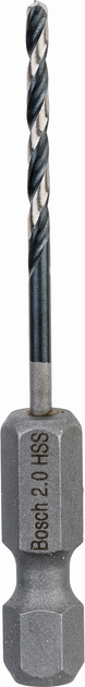 Свердло Bosch Impact Control HSS 2 мм (2608577045) - зображення 3