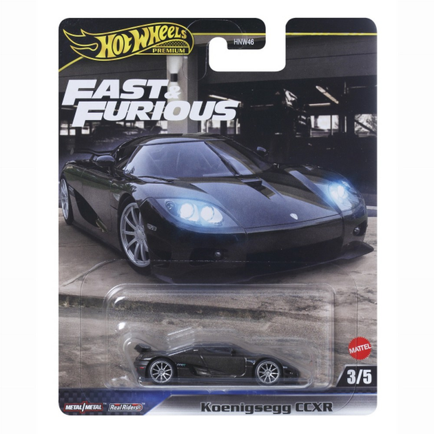 Тематична машинка Hot Wheels Fast and Furious Koenigsegg