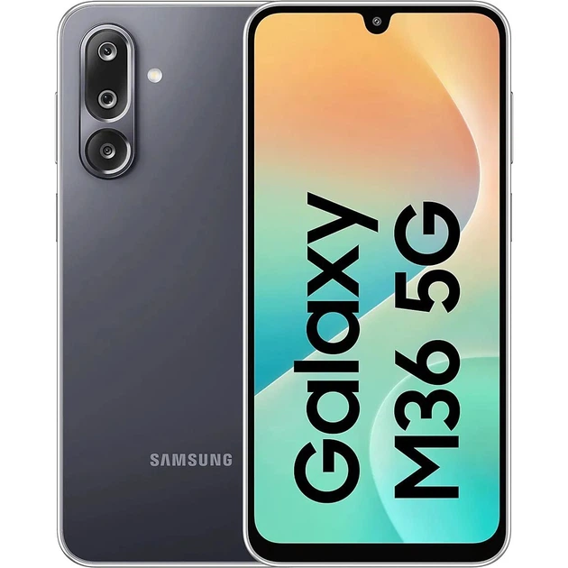 Смартфон Samsung Galaxy M36 5G 6/128GB Velvet Black (SM-M366BZKB