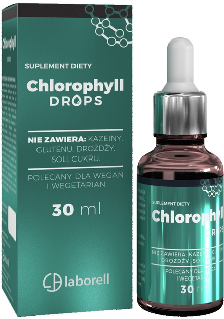 Suplement diety Laborell Chlorofil z morwy białej w kroplach 30 ml (5902488011255) - obraz 1