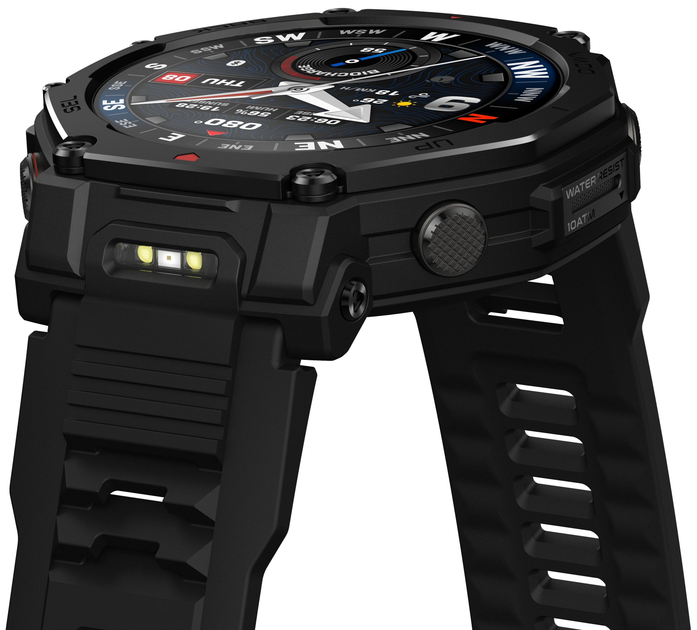 Смарт-годинник Amazfit T-Rex 3 Pro Tactical Black (W2443EU1N) - зображення 8