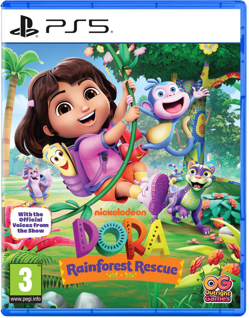 Гра PS5 Dora: Rainforest Rescue (Blu-ray диск) (5061005356559) - зображення 1