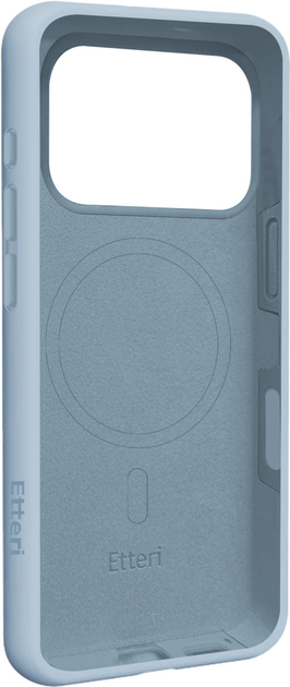 Панель Etteri Silicone Mag для Apple iPhone 17 Pro Light Blue (5907504557052) - зображення 3
