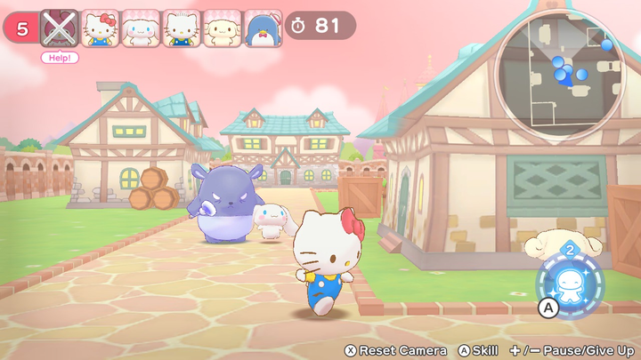 Гра Nintendo Switch Hello Kitty and Friends: Freeze Tag Party (Картридж) (5056635619358) - зображення 7