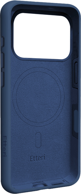 Etui plecki Etteri Silicone Mag do Apple iPhone 17 Pro Max Dark Blue (5907504556987) - obraz 3