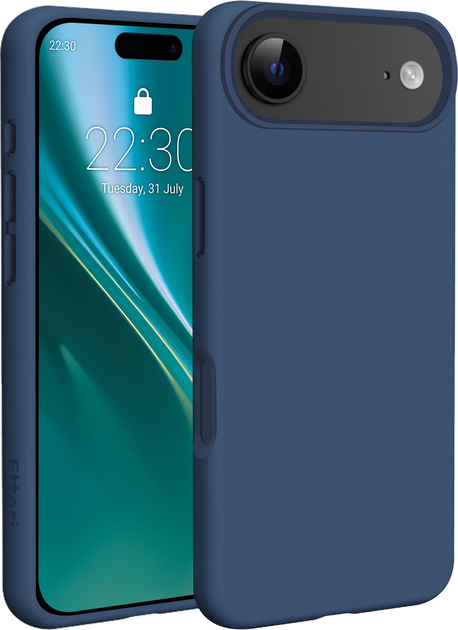 Etui plecki Etteri Silicone Mag do Apple iPhone 17 Air Dark Blue (5907504556994) - obraz 1