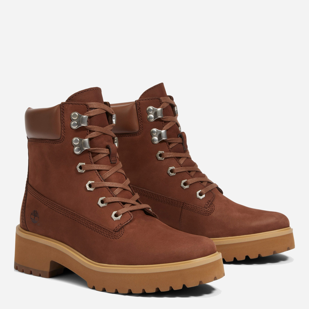 Жіночі черевики високі Timberland Carnaby Cool TB0A2CT5EM51 38 (7US) 24 см Коричневі (0197804698301) - зображення 2