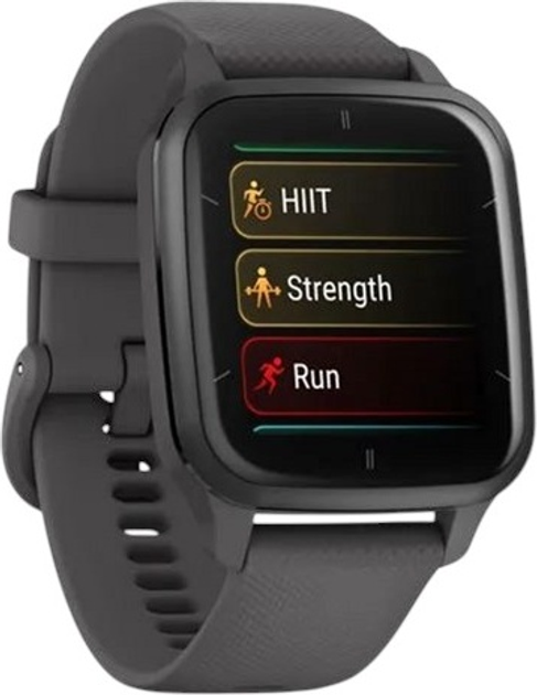 Смарт-годинник Garmin Venu Sq 2 Slate 35.9 mm Aluminium Bezel with Shadow Grey Case and Silicone Band (010-02701-10) - зображення 2