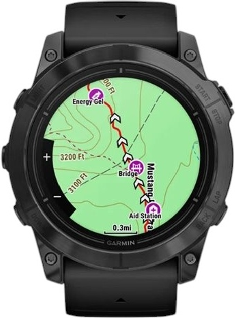 Смарт-годинник Garmin epix Pro (Gen 2) Standard Edition 51 mm Slate Grey with Black Band (753759318277) - зображення 4