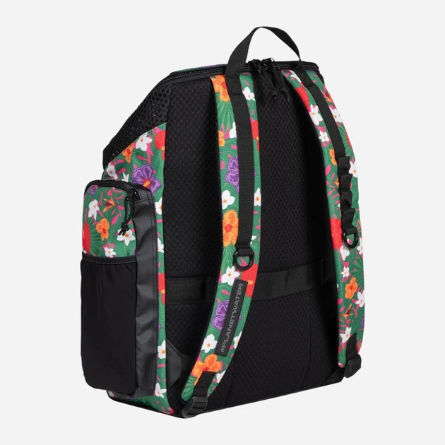 Рюкзак спортивний тканинний 45 л вміщує формат А4 Arena One Go Backpack Ao 45L 010232-911 Зелений/Червоний/Оранжевий (3468337652984) - зображення 6