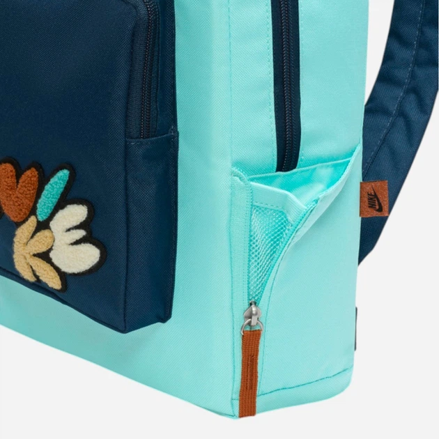 Детский рюкзак Nike Y Nk Classic Bkpk - Bubble 16L FZ7254-300 Бирюзовый/Темно-синий (197596237504) - изображение 8