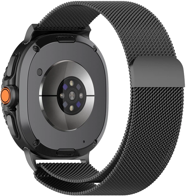 Ремешок ArmorStandart Milanese Magnetic для Samsung Watch 9 / 9 Classic / 8 / 8 Classic (20x113 mm) Dark Grey (ARM87359) - изображение 2