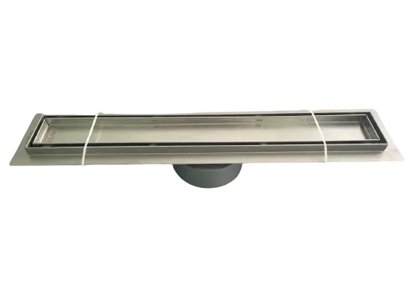 Трап душевой OCEAN из нержавеющей стали 70*400мм под плитку - изображение 6