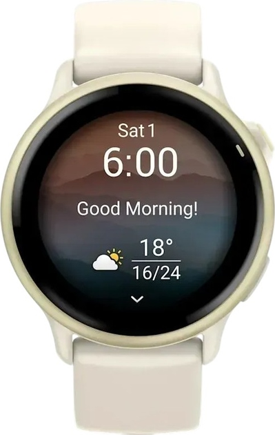 Smartwatch Garmin Vivoactive 6 Bone/Lunar Gold (010-02985-01) - obraz 4