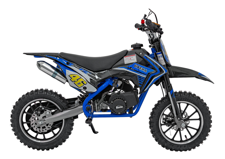 Мотоцикл з двигуном внутрішнього згоряння RENEGADE 50R Синій (5903864941531) - зображення 8