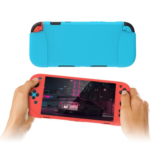Защитный силиконовый чехол Dobe (Full Blue) для Nintendo Switch 2 - Фото 4 Защитный силиконовый чехол Dobe (Full Blue) для Nintendo Switch 2 - изображение 4