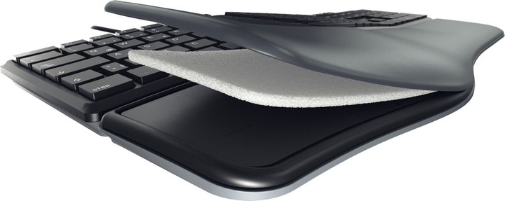 Klawiatura przewodowa Cherry KC 4500 Ergo USB Black (JK-4500EU-2) - obraz 6