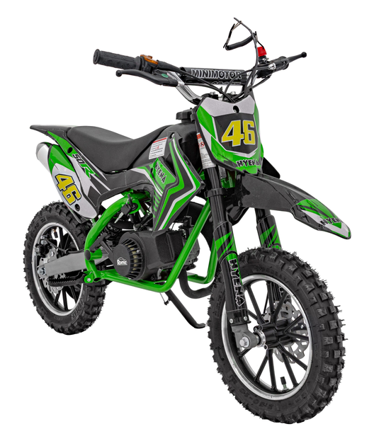 Мотоцикл з двигуном внутрішнього згоряння RENEGADE 50R Зелений (5903864941524) - зображення 2