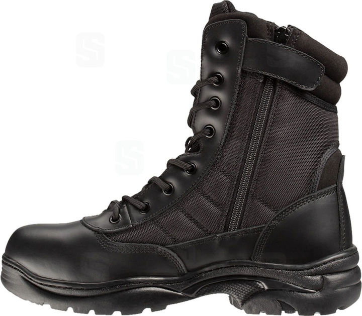 Trzewiki robocze ochronne Safety Jogger Tactic skórzane 46 Czarne (5400812964975) - obraz 3