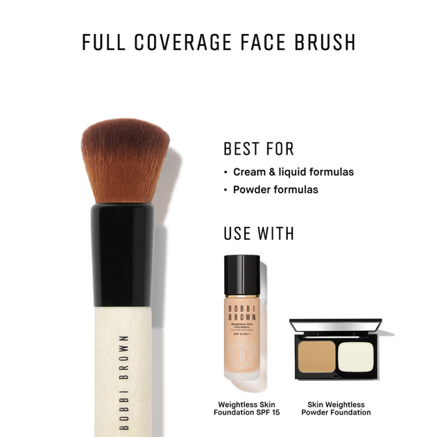Pędzel do podkładu Bobbi Brown Full Coverage Face (716170109640) - obraz 2