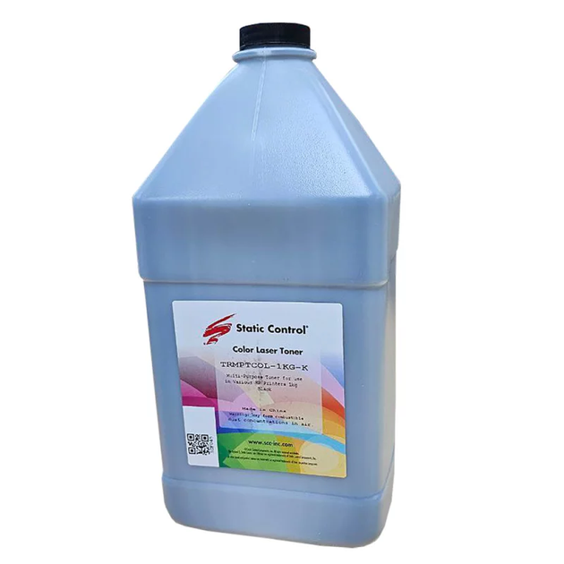 Тонер HP/Canon Універсальний TRMPTCOL Black 1кг *Static Control - Фото 1 Тонер HP/Canon Універсальний TRMPTCOL Black 1кг *Static Control - изображение 1