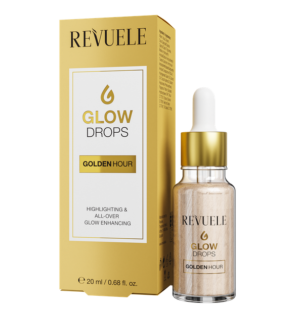 Сияющая сыворотка Revuele GLOW DROPS Золотой час (5060565108011) - изображение 2