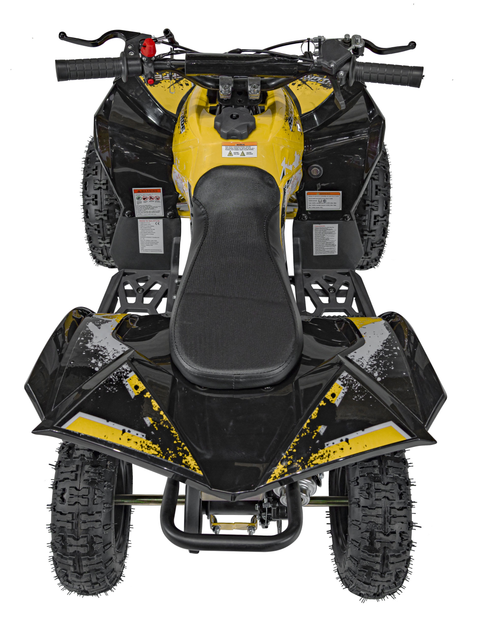 Квадроцикл бензиновий RENEGADE HIPERFECT 49CC Жовтий (5903864941555) - зображення 7