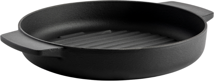 Сковорода-гриль KitchenAid Matte Oven-to-table чугунная 26 см (CC004600-001) - Фото 2 Сковорода-гриль KitchenAid Matte Oven-to-table чугунная 26 см (CC004600-001) - изображение 2