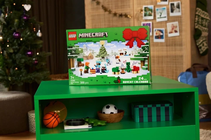 Новогодний адвент календарь Майнкрафт LEGO Minecraft Advent Calendar 2025 (21280) - изображение 6