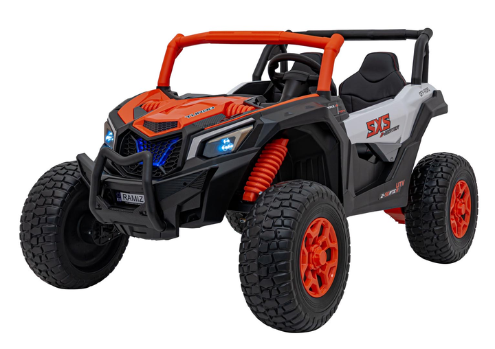 Samochód elektryczny dla dzieci UTV X3 Off-Road Pomarańczowy (5903864940763) - obraz 2