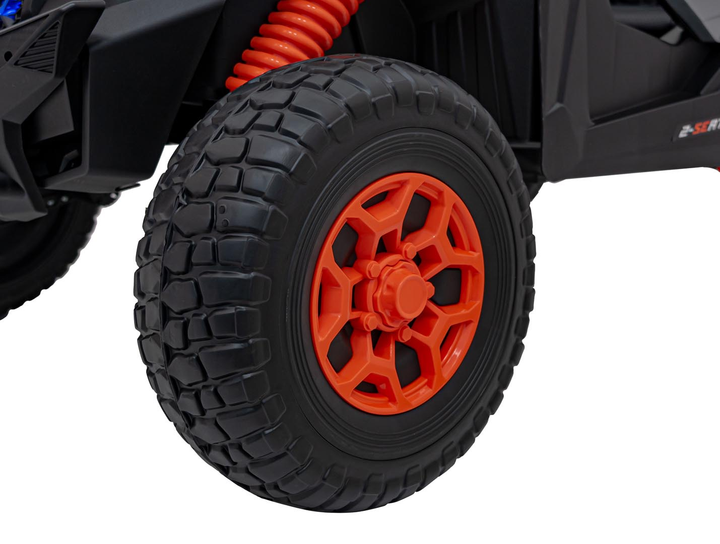 Samochód elektryczny dla dzieci UTV X3 Off-Road Pomarańczowy (5903864940763) - obraz 13