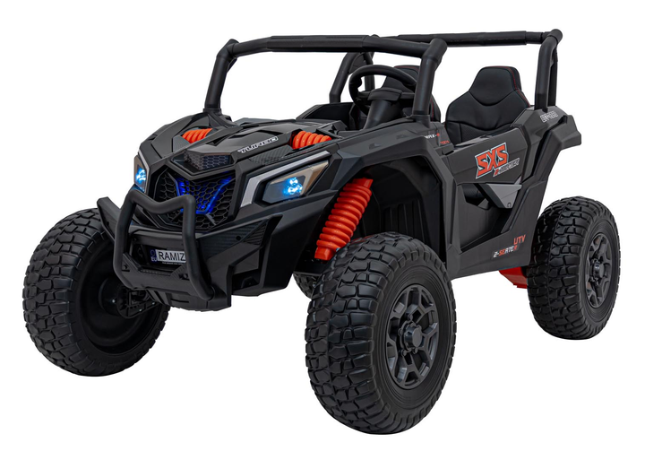 Електричний автомобіль для дітей UTV X3 Off-Road Чорний (5903864941975) - зображення 2