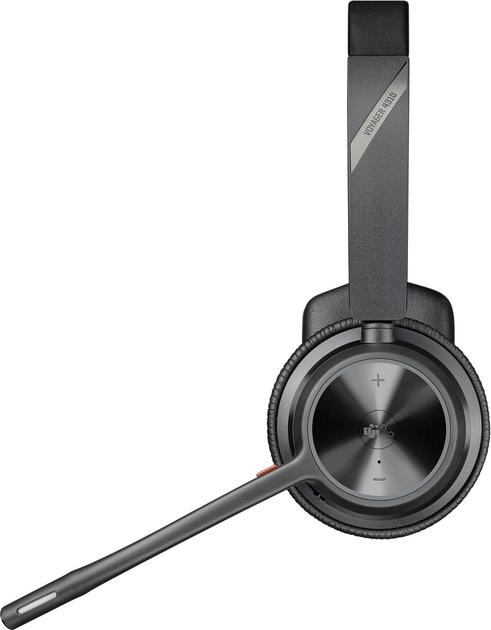 Zestaw słuchawkowy Bluetooth HP Poly Voyager 4310-M Microsoft Teams Certified USB-C Headset +BT700 dongle +Charging Stand (77Y97AA) - obraz 3