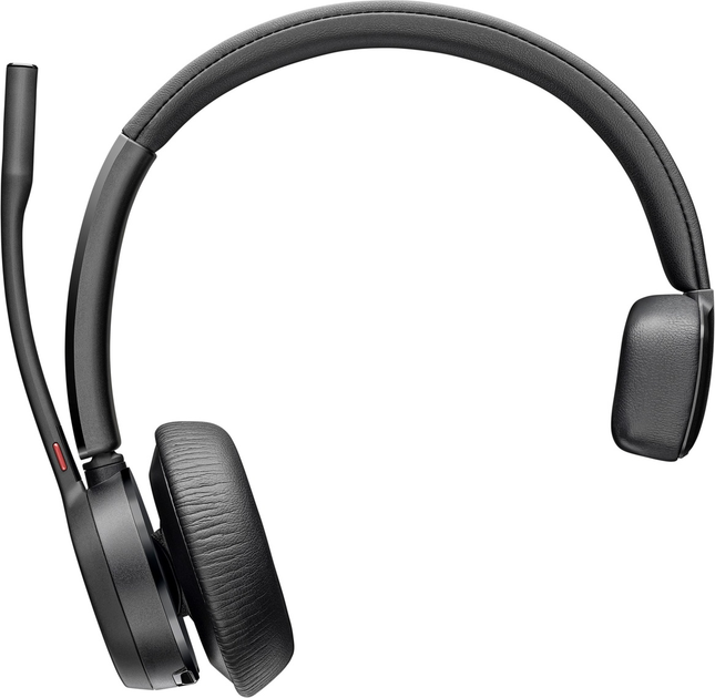 Zestaw słuchawkowy Bluetooth HP Poly Voyager 4310-M Microsoft Teams Certified USB-C Headset +BT700 dongle +Charging Stand (77Y97AA) - obraz 4