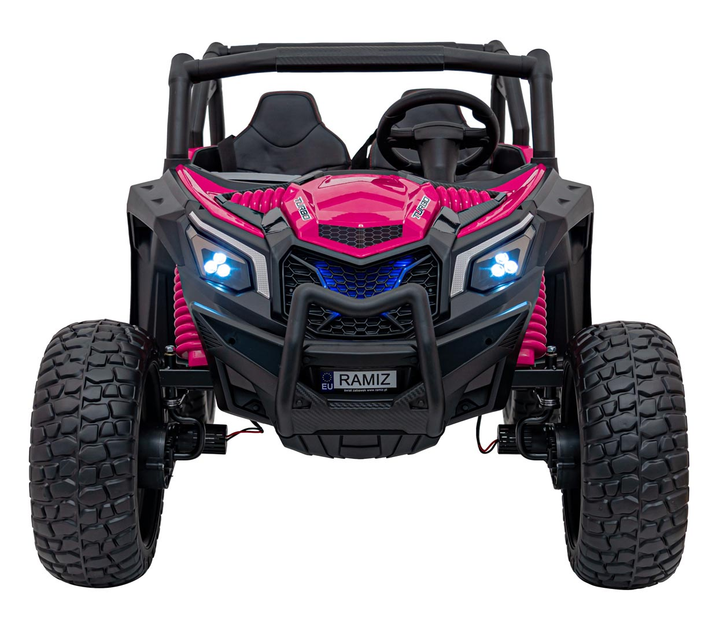 Електричний автомобіль для дітей UTV X3 Off-Road Рожевий (5903864941951) - зображення 2
