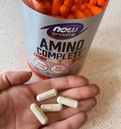 Комплекс амінокислот для спортсменів Now Foods Amino Complete 120 капсул - зображення 7