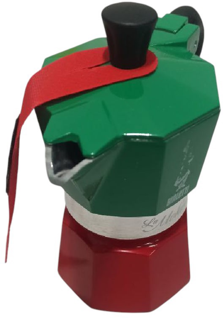 Гейзерна кавоварка Bialetti Tricolour Mokina (5650) (955555910616737) - Уцінка - зображення 3